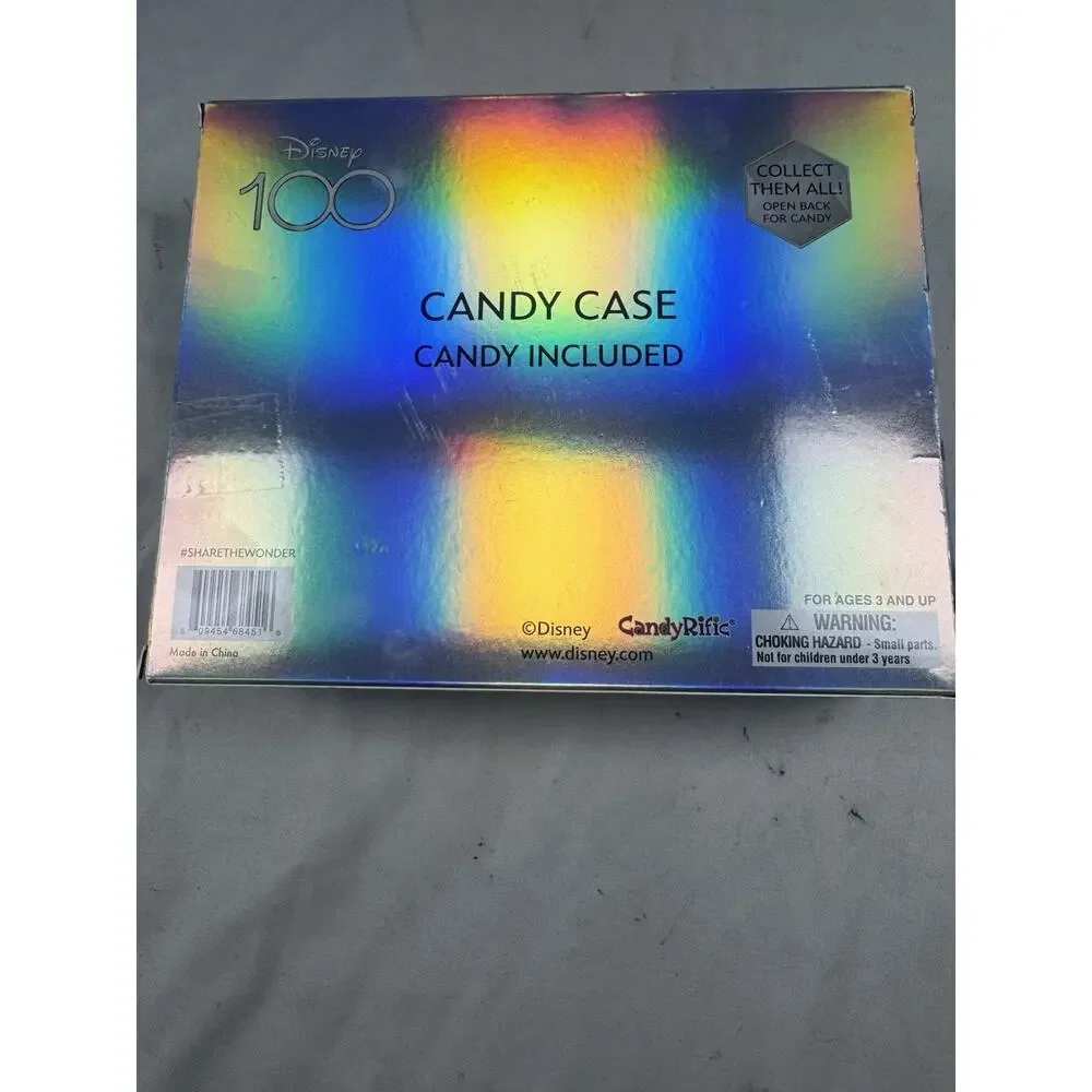 Disney 100 Mickey & Minnie Candy Case Set w/ Candy New Gift Box Collectible